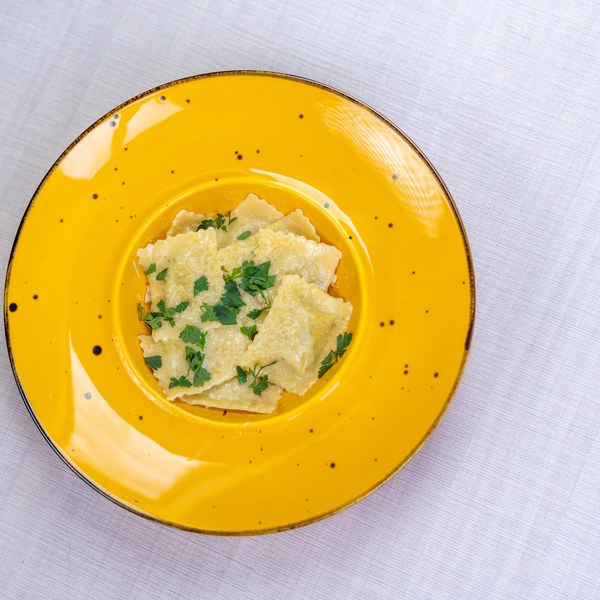 Ravioli z borowikiem i ricottą